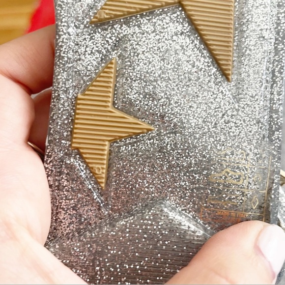 Jimmy Choo Silver Glitter Lance Jelly Shoe Sandal Size EU 41 - Picture 6 of 9